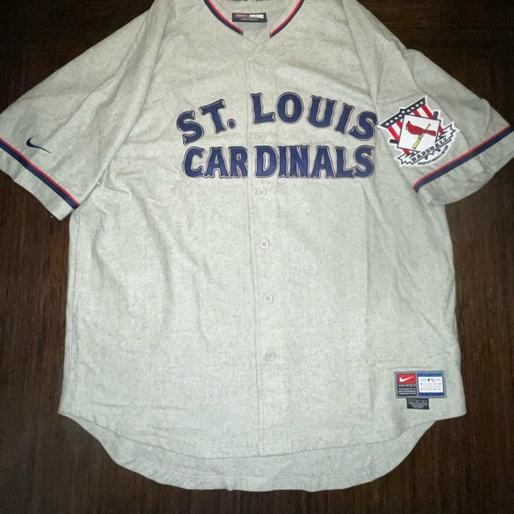 RARE Albert Pujols St. Louis Cardinals retro style jersey by Nike.  Size L/XL. - Picture 1 of 6